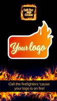 Cool Fire Logo Creator App capture d'écran 2