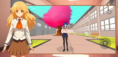Anime Love School Simulator Plakat