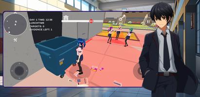 Anime Love School Simulator ảnh chụp màn hình 2