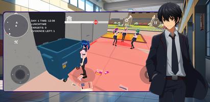 Anime Love School Simulator скриншот 2