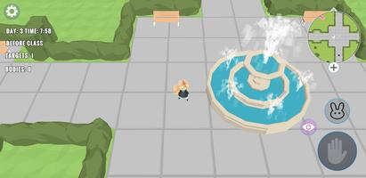 Kawaii School Anime Game ảnh chụp màn hình 1
