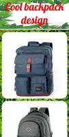 پوستر Cool backpack design