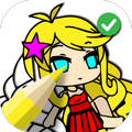 Gacha coloring book