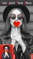 Efeito do Respingo da Cor 🎨 Editor de Filtros Cartaz