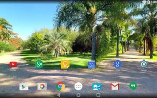 Panorama Wallpaper: Palms capture d'écran 3
