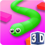 Icona Worm eat colors 3D