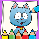 Kitten Coloring Book - Cat Drawing Book For Kids APK