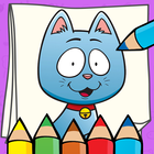 Kitten Coloring icône