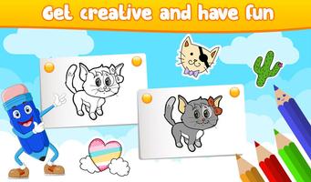 Kitten Coloring Ekran Görüntüsü 1