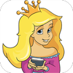 Glitter Princess Coloring Pages - Girls Games