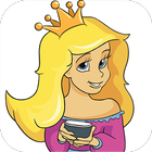 Glitter Princess Coloring Pages - Girls Games icône