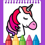 Unicorn Coloring Book - Drawing Book