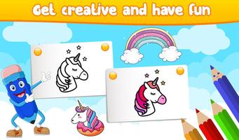 Unicorn Coloring Ekran Görüntüsü 1