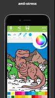 برنامه‌نما ColorPick - Dino Coloring Book عکس از صفحه
