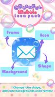 Bunte Blase App Bildschirm Icon Screenshot 1