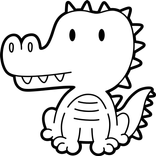 Kleurboek Schattige dieren