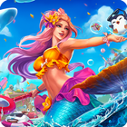 Mermaid Coloring Book Glitter أيقونة