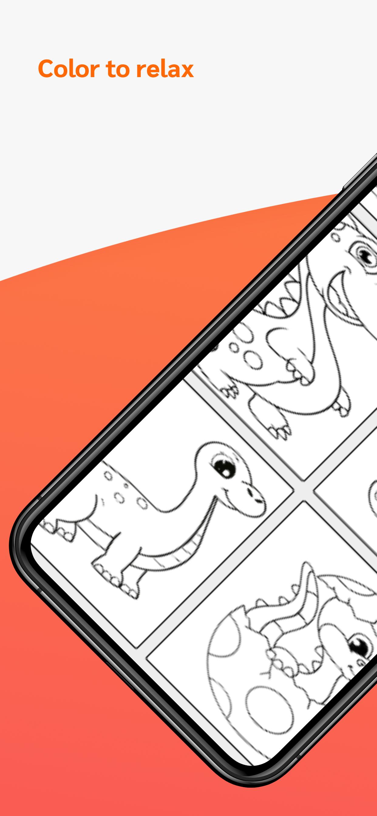 Dino Coloring book APK for Android Download