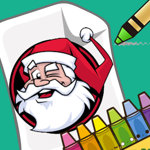 Coloring Books - Christmas Santa Claus