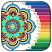 Buku Mewarnai Mandala