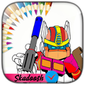 Coloring Page: Cartoon Color Book