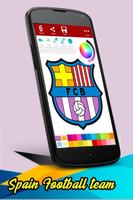 Coloriage: logo du club de football capture d'écran 3