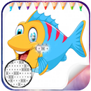 Fish Draw By Number - Fishs Coloring By Number APK
