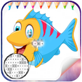 Fish Draw By Number - Fishs Coloring By Number