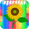 SunFlower Color by Number-Flow