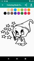 Coloring Book for Kids -  Animals and Cartoon new скриншот 1