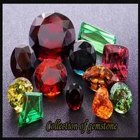 Coleção de gemstone Cartaz