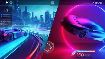 Neon Retro Racing : Music 2023 screenshot 1