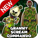 Commando Granny Army Mod:Horror Military Game 2020 APK