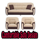 Comfortable Sofa Design Ideas ícone