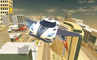 Real Flying Car Simulator Driving Challenge captura de pantalla 1