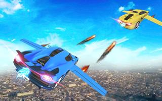 Futuristic Flying Car Taxi Simulator Driving 截图 1