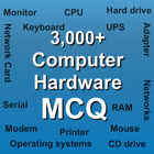 Computer hardware MCQ biểu tượng