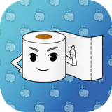 Cute Toilet Paper ícone
