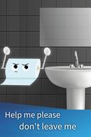 Cute Toilet Paper poster