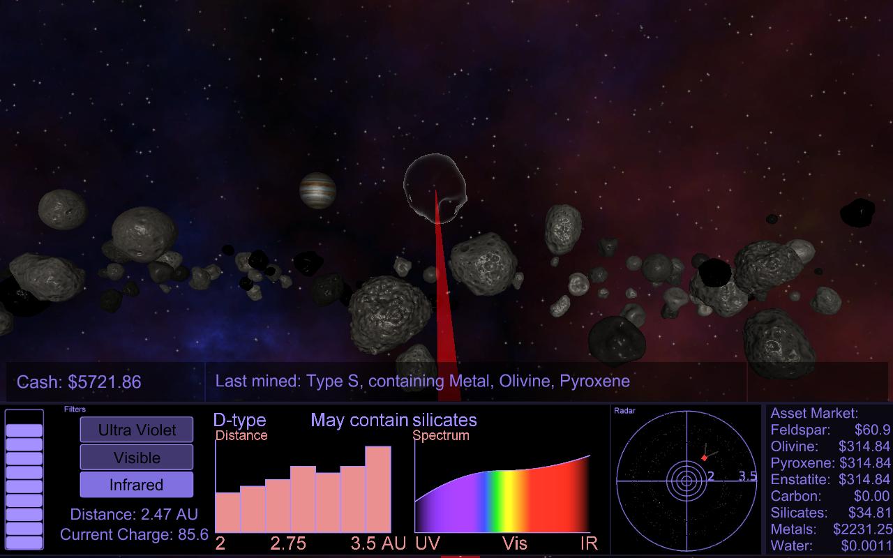 Включи программу космос. Asteroids: Recharged Assets.