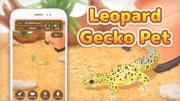 Leopard Gecko Pet Affiche