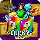 Max Lucky Block for MCPE. Minecraft Mods / Add-ons icône