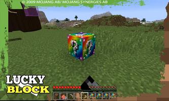 Max Lucky Block for MCPE. Minecraft Mods / Add-ons capture d'écran 3