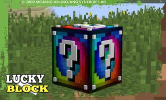 Max Lucky Block for MCPE. Minecraft Mods / Add-ons capture d'écran 1