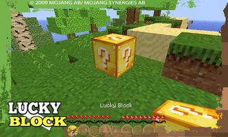 Max Lucky Block for MCPE. Minecraft Mods / Add-ons capture d'écran 2