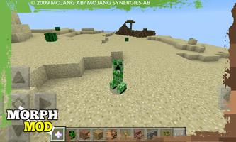 モーフ Mod を Minecraft PE に隠す スクリーンショット 2