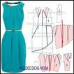 Pola Dress Lengkap