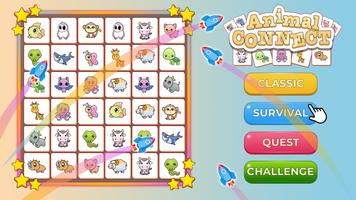 Onet Link Animal - Tile Connect Animal الملصق