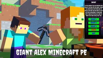 Giant Alex Mod for Minecraft syot layar 3