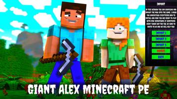 Giant Alex Mod for Minecraft penulis hantaran
